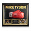 Mike Tyson Gesigneerde Everlast Bokshandschoen Ingelijst - Deluxe Dome Display - Sport Memorabilia Netherlands