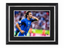 Deluxe ingelijste Italië-foto gesigneerd door Andrea Pirlo met handtekening en naamplaatje.