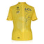 Official Tour de France 2013 yellow cycling jersey signed by Chris Froome with black signature.