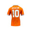 Official replica Holland 1994 home football shirt signed by Dennis Bergkamp.