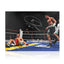 Joe Calzaghe Gesigneerde Boksenfoto – Tegen Mikkel Kessler