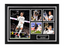 Deluxe ingelijste Real Madrid-fotocollage gesigneerd door Luka Modrić met Champions League-trofee, Ballon d’Or en naamplaatje.