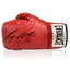 Red Everlast boxing glove signed by Ricky Hatton with black signature and Hitman inscription.