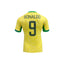 Gesigneerd Brazilië voetbalshirt 2024 van Ronaldo de Lima met rugnummer 9