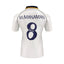 Back view of the Real Madrid 1999-2000 home football shirt signed by Steve McManaman.
