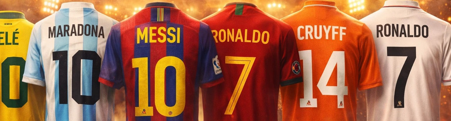 Voetballegendes – Gesigneerde Shirts & Memorabilia