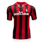 Franco Baresi Gesigneerd AC Milan 1988 Voetbalshirt - Sport Memorabilia Netherlands