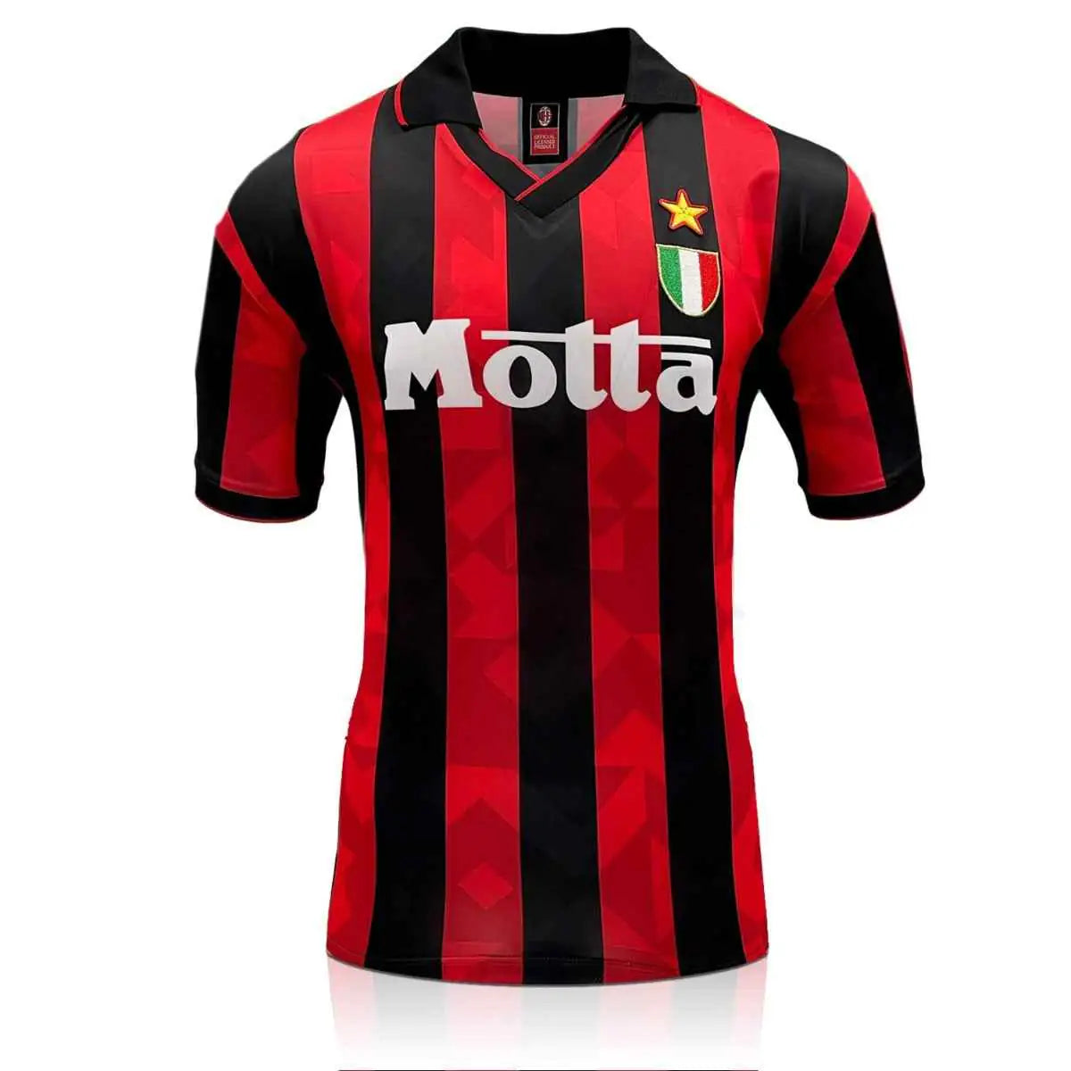 Franco Baresi Gesigneerd AC Milan 1994 Shirt - Icon Frame - Sport Memorabilia Netherlands