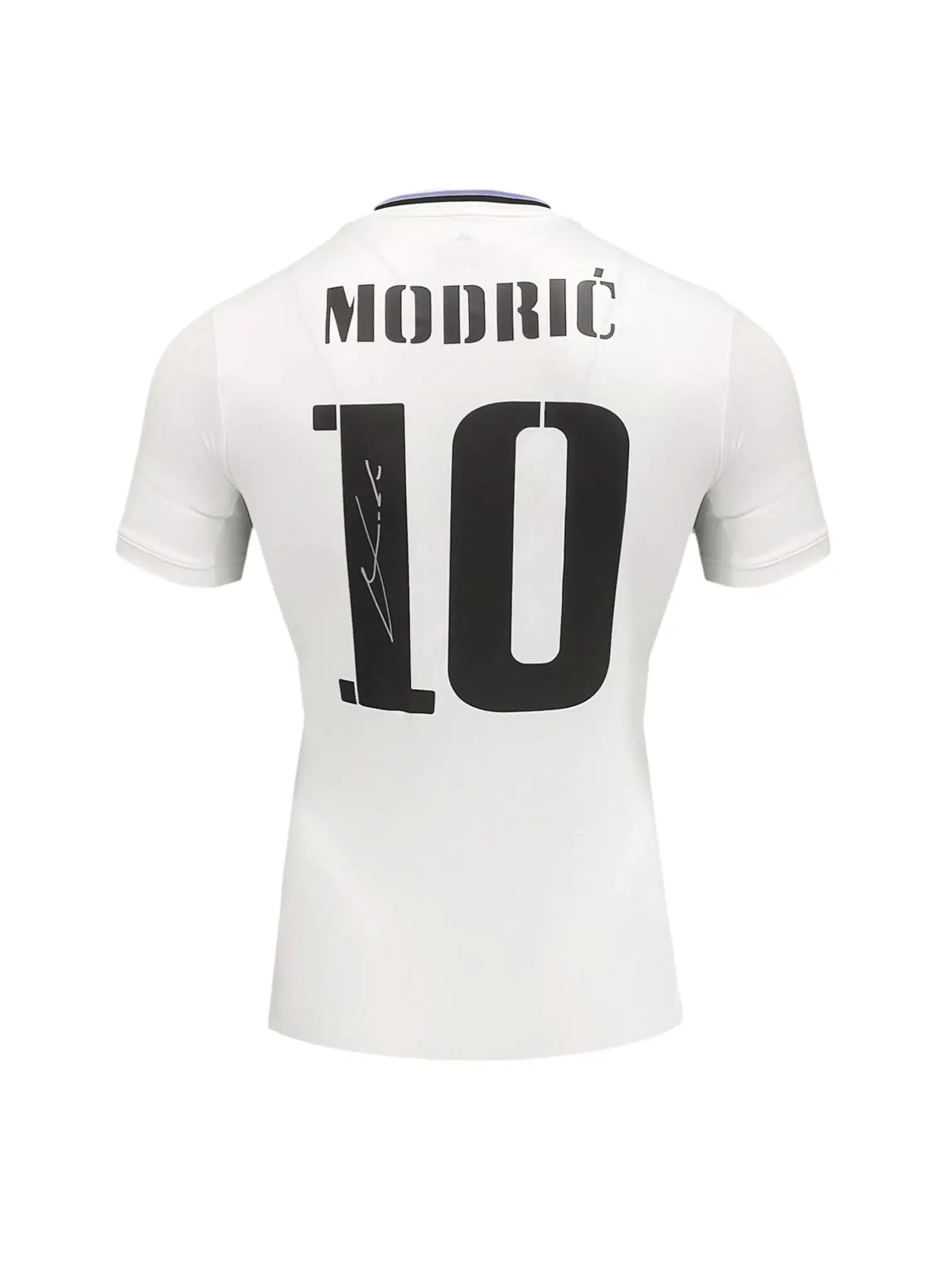Luka Modrić Gesigneerd Real Madrid Thuisshirt 2022-23 -Deluxe Frame Shirt - Sport Memorabilia Netherlands Luka Modrić Gesigneerd Real Madrid Thuisshirt 2022-23 Gesigneerde Shirts  Gesigneerd Shirt, Kroatië, La Liga, Luka Modrić, Real Madrid Hoofdafbeelding