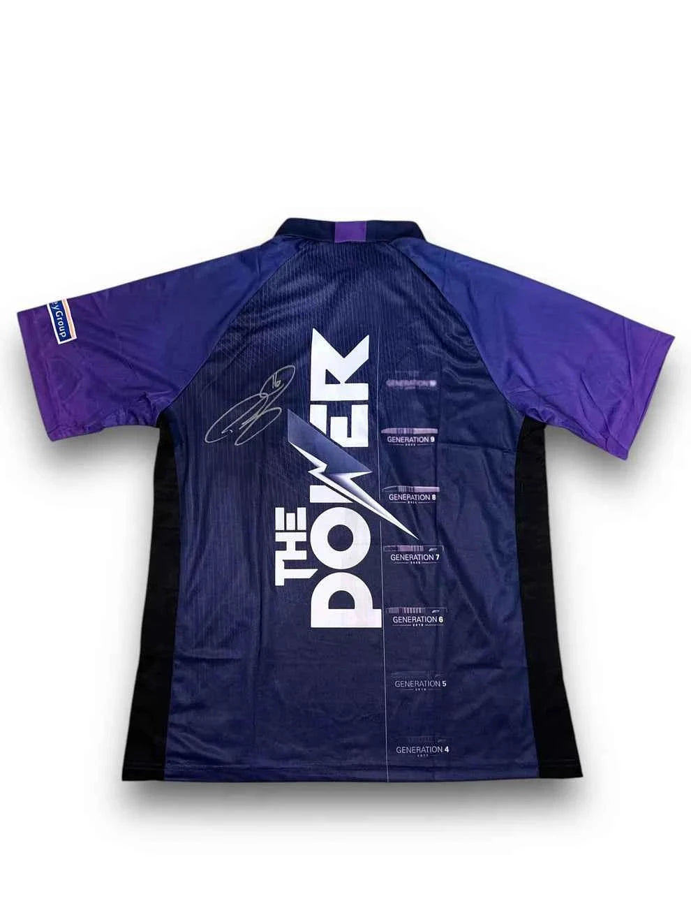 Phil 'The Power' Taylor Gesigneerd 2024 Darts Shirt - Sport Memorabilia Netherlands Main image