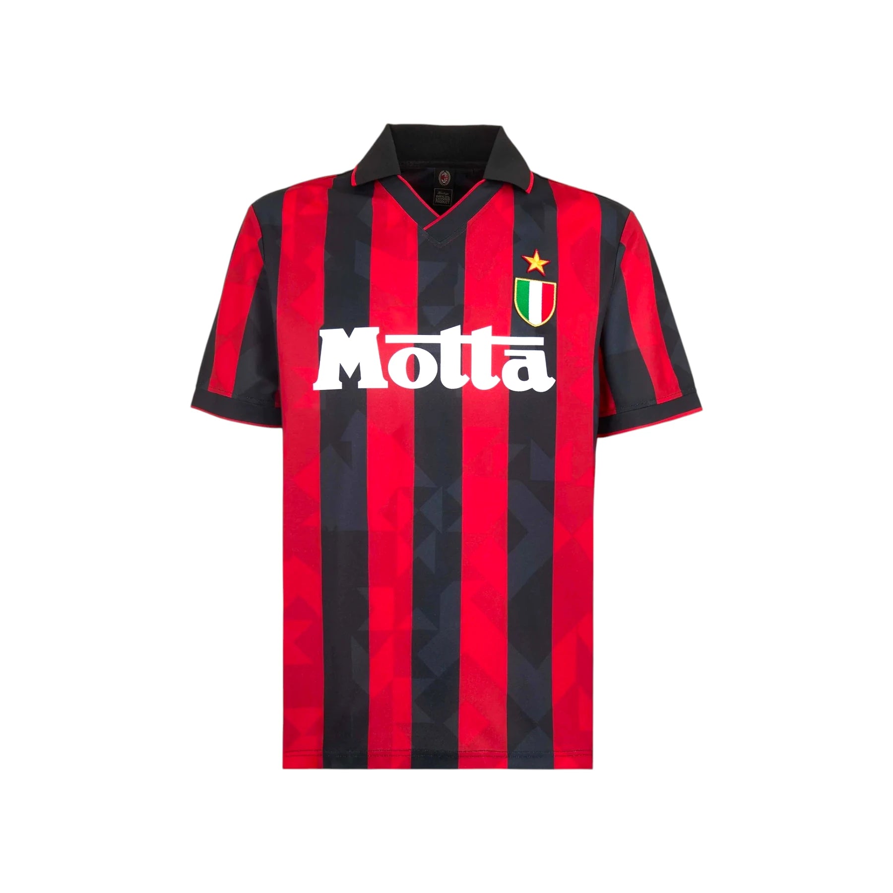 AC Milan 1994 home football shirt shown from the front