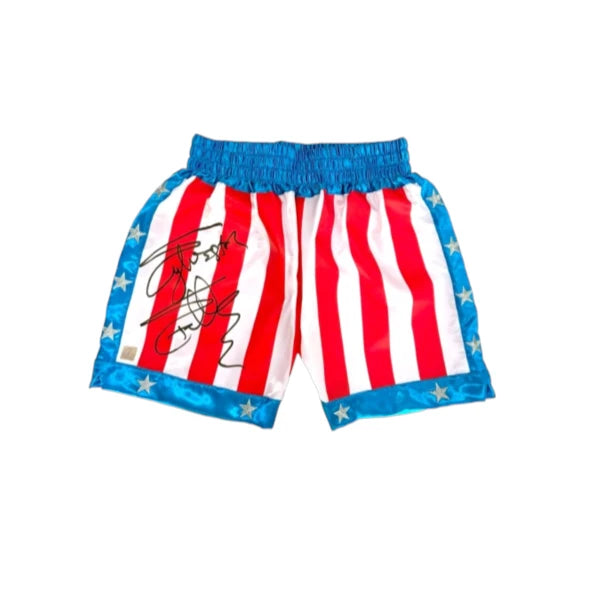 Gesigneerd boksshort professioneel laten inlijsten Sport Memorabilia Netherlands