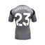 Back view of the Aston Villa 2025-26 goalkeeper shirt signed by Emiliano Martínez.