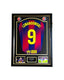 Robert Lewandowski Gesigneerd Barcelona 2025-26 Thuisshirt – Deluxe Frame