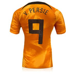 Robin van Persie Gesigneerde Holland 2022-23 Voetbalshirts Netherlands