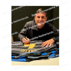 Signing proof of Javier Zanetti signing an official Inter Milan 1998 cup final football shirt.