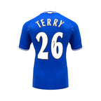 Back view of the Chelsea 2000 home football shirt signed by John Terry.