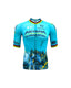 Blauw Astana wereldkampioen wielershirt gesigneerd door Mark Cavendish.