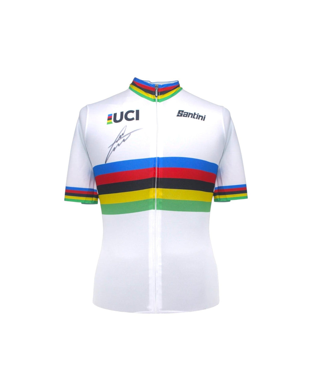 Mark Cavendish Gesigneerd UCI Wereldkampioen Regenboogtrui - Deluxe Frame - Sport Memorabilia Netherlands