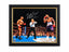 Deluxe ingelijste boksfoto gesigneerd door Mike Tyson met handtekening en bokswedstrijd.