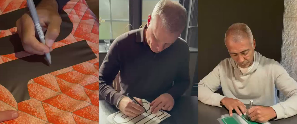 Homepagevideo met echte signeersessies en gesigneerde sportmemorabilia van Sport Memorabilia Netherlands.
