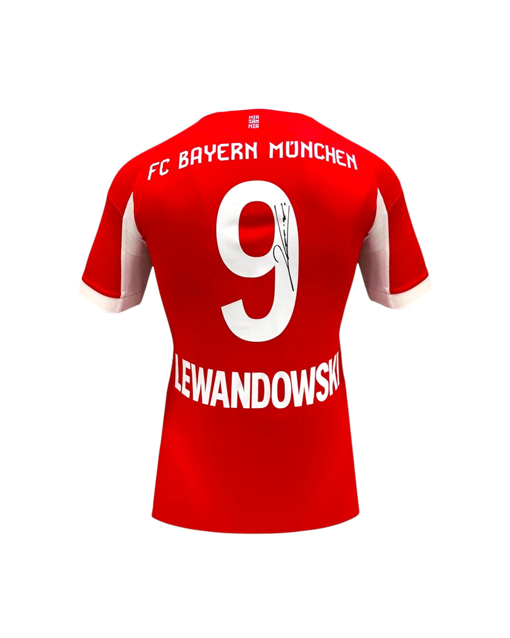 Robert Lewandowski Gesigneerd Bayern München Shirt 2025-26 | Deluxe Frame