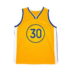Stephen Curry Golden State Warriors basketbalshirt met rugnummer 30, voorkant