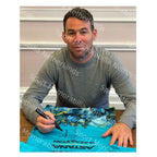 Mark Cavendish Gesigneerd Astana 2024 Shirt - World Champion Edition Deluxe Frame - Sport Memorabilia Netherlands
